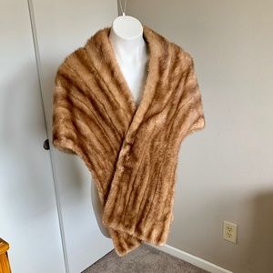 Mink Fur Shrug